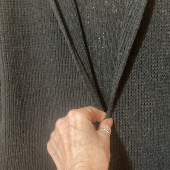 Terra and sky 2x long black comfy sweater - Picture 6 of 8